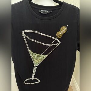 Retrofete Martini Crystal Tee S